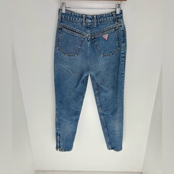 Vintage Guess by Georges Marciano Jeans Womens 29 Size 25x25 Light Wash USA 90s - Picture 6 of 16